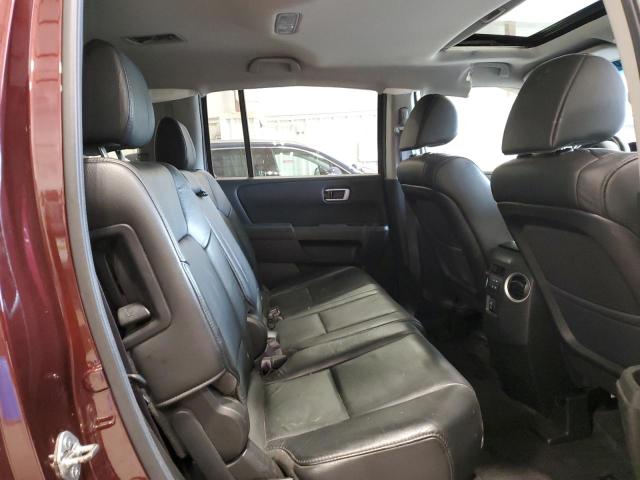 5FNYF4H51CB044300 - 2012 HONDA PILOT EXL MAROON photo 11