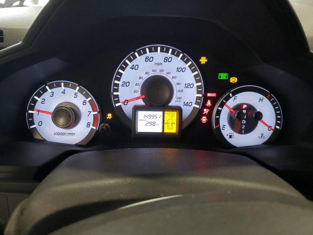 5FNYF4H51CB044300 - 2012 HONDA PILOT EXL MAROON photo 9