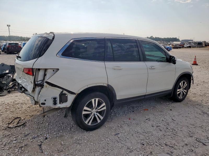 5FNYF6H55HB045212 - 2017 HONDA PILOT EXL WHITE photo 3