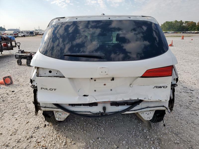 5FNYF6H55HB045212 - 2017 HONDA PILOT EXL WHITE photo 6