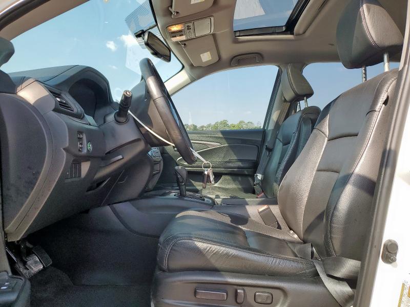 5FNYF6H55HB045212 - 2017 HONDA PILOT EXL WHITE photo 7