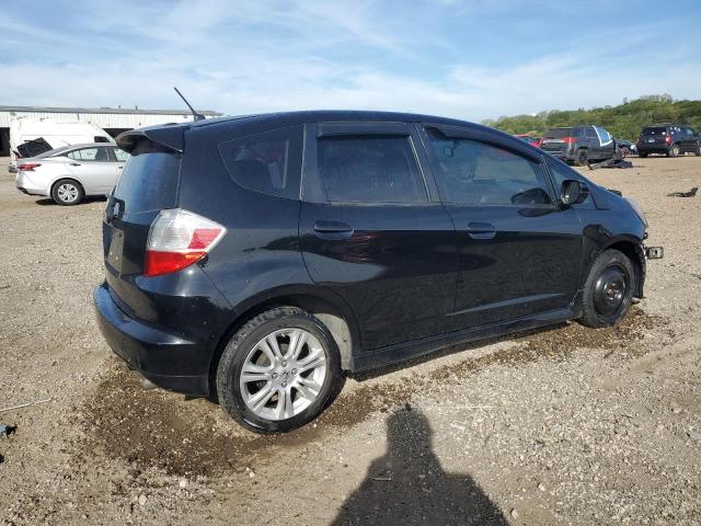 JHMGE8H54BS001513 - 2011 HONDA FIT SPORT BLACK photo 3