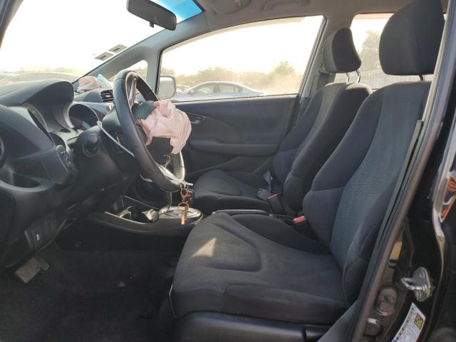 JHMGE8H54BS001513 - 2011 HONDA FIT SPORT BLACK photo 7