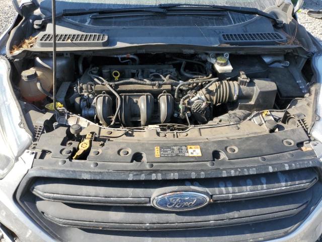 1FMCU0F72HUC19743 - 2017 FORD ESCAPE S SILVER photo 12