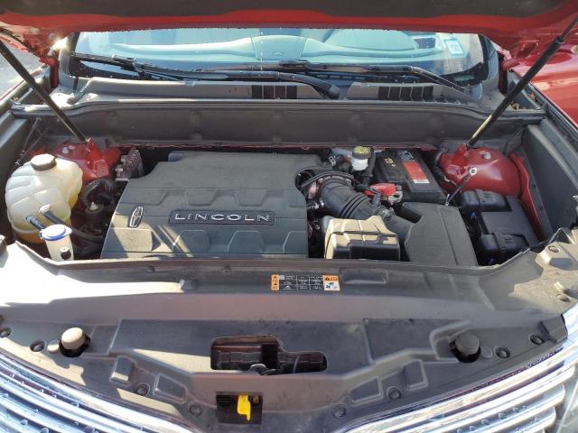 2LMPJ8LRXJBL14615 - 2018 LINCOLN MKX RESERVE Կարմիր լուսանկար 12