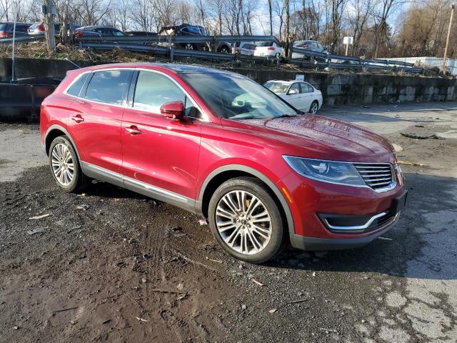 2LMPJ8LRXJBL14615 - 2018 LINCOLN MKX RESERVE Կարմիր լուսանկար 4