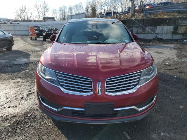 2LMPJ8LRXJBL14615 - 2018 LINCOLN MKX RESERVE Կարմիր լուսանկար 5