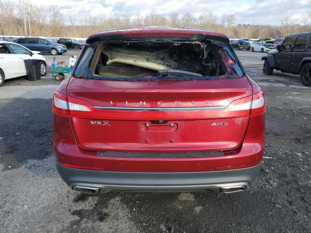 2LMPJ8LRXJBL14615 - 2018 LINCOLN MKX RESERVE Կարմիր լուսանկար 6