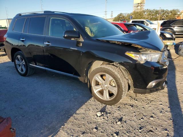 5TDYK3EH9DS134716 - 2013 TOYOTA HIGHLANDER LIMITED BLACK photo 4