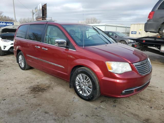 2C4RC1CG2DR681657 - 2013 CHRYSLER TOWN & COU TOURING L RED photo 4