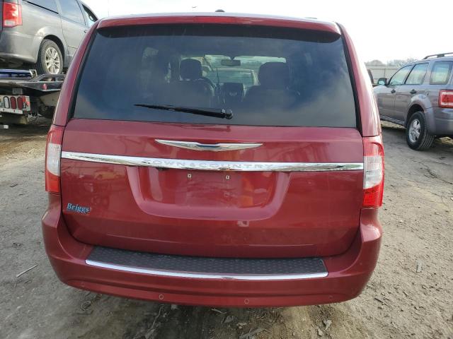 2C4RC1CG2DR681657 - 2013 CHRYSLER TOWN & COU TOURING L RED photo 6