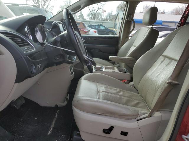 2C4RC1CG2DR681657 - 2013 CHRYSLER TOWN & COU TOURING L RED photo 7