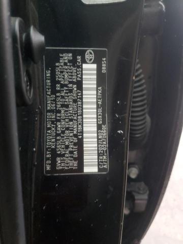 4T1BK3DB1BU387147 - 2011 TOYOTA AVALON BASE 黑色 照片 12