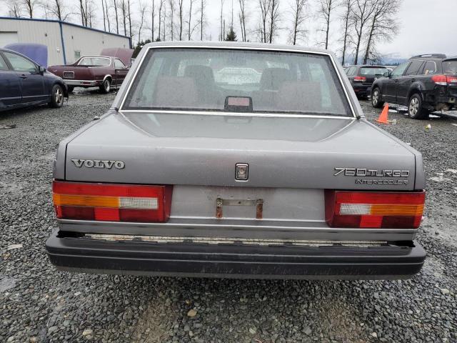 YV1GA8740L0089828 - 1990 VOLVO 760 SILVER photo 6