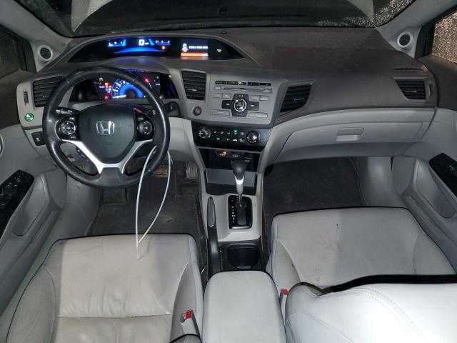 2HGFB2F93CH570632 - 2012 HONDA CIVIC EXL ნაცრისფერი ფოტო 8