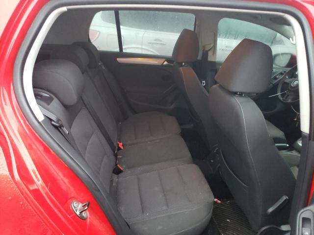 WVWDB7AJ4AW198978 - 2010 VOLKSWAGEN GOLF წითელი ფოტო 11