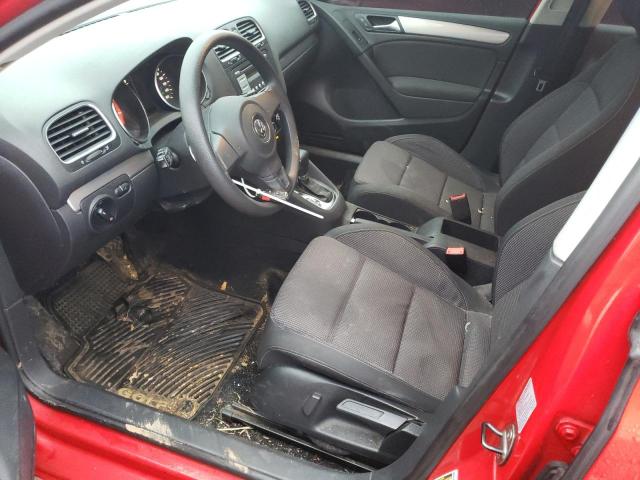 WVWDB7AJ4AW198978 - 2010 VOLKSWAGEN GOLF წითელი ფოტო 7