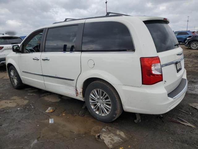 2C4RC1CG2DR569425 - 2013 CHRYSLER TOWN & COU TOURING L WHITE photo 2