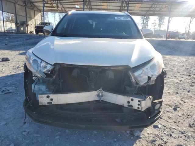 5TDKKRFH7ES021954 - 2014 TOYOTA HIGHLANDER XLE WHITE photo 5