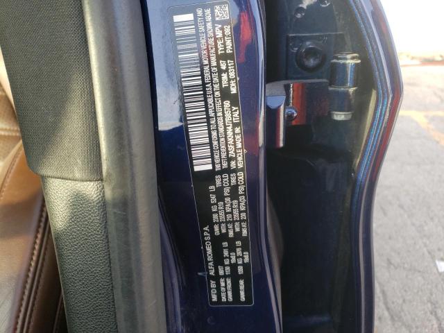 ZASFAKNN4J7B85760 - 2018 ALFA ROMEO STELVIO TI SPORT BLUE photo 13