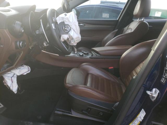 ZASFAKNN4J7B85760 - 2018 ALFA ROMEO STELVIO TI SPORT BLUE photo 7