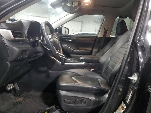 5TDGZRBH9NS597150 - 2022 TOYOTA HIGHLANDER XLE 黑色 照片 7