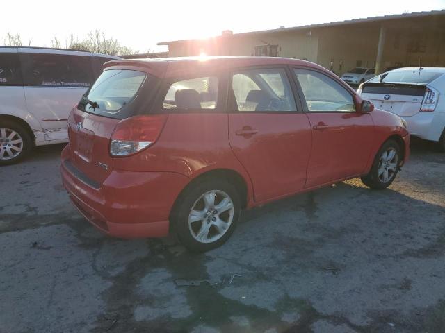 2T1KR32E04C265778 - 2004 TOYOTA COROLLA MA XR RED photo 3