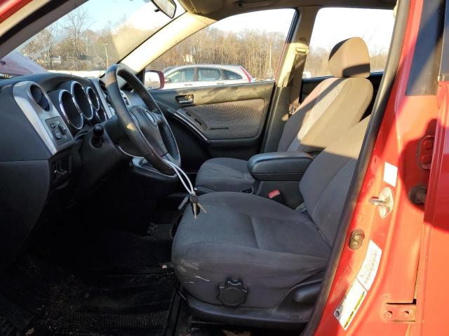 2T1KR32E04C265778 - 2004 TOYOTA COROLLA MA XR RED photo 7