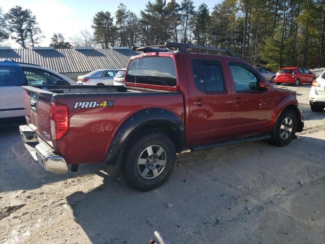 1N6AD0EVXDN722580 - 2013 NISSAN FRONTIER S RED photo 3