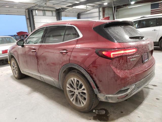 LRBAZLR41PD014332 - 2023 BUICK ENVISION PREFERRED წითელი ფოტო 2