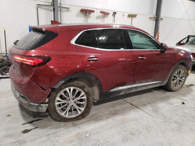 LRBAZLR41PD014332 - 2023 BUICK ENVISION PREFERRED წითელი ფოტო 3