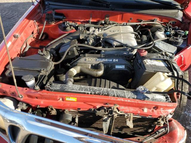 5TEGN92N51Z843769 - 2001 TOYOTA TACOMA DOUBLE CAB PRERUNNER RED photo 11