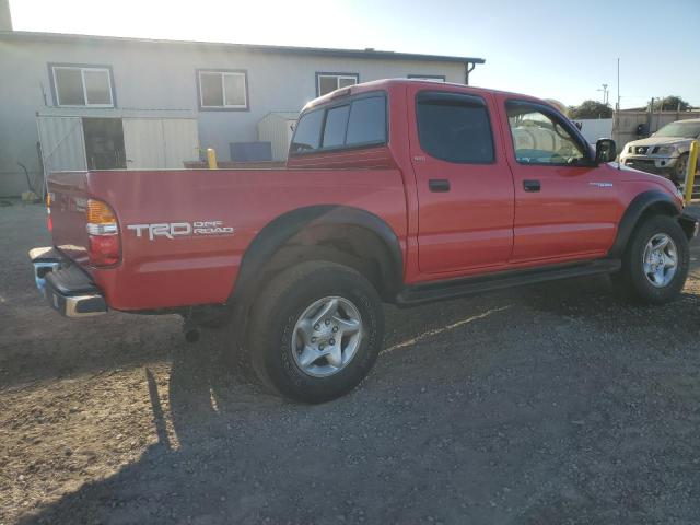 5TEGN92N51Z843769 - 2001 TOYOTA TACOMA DOUBLE CAB PRERUNNER RED photo 3