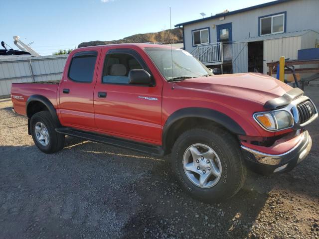 5TEGN92N51Z843769 - 2001 TOYOTA TACOMA DOUBLE CAB PRERUNNER RED photo 4