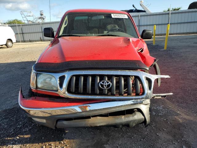 5TEGN92N51Z843769 - 2001 TOYOTA TACOMA DOUBLE CAB PRERUNNER RED photo 5