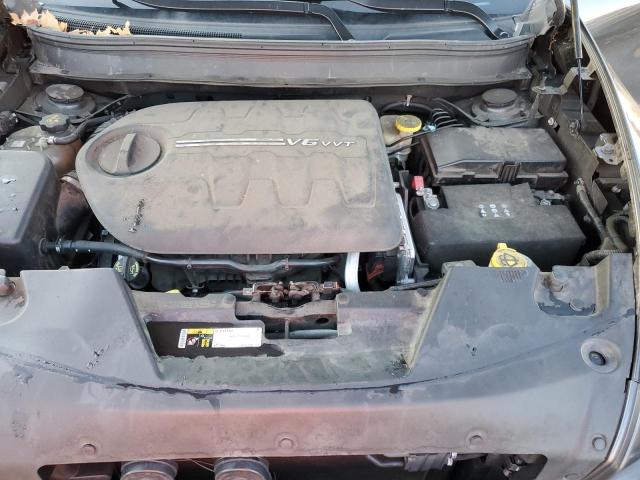 1C4PJMBS5GW113001 - 2016 JEEP CHEROKEE TRAILHAWK GRAY photo 12