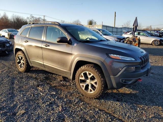 1C4PJMBS5GW113001 - 2016 JEEP CHEROKEE TRAILHAWK GRAY photo 4