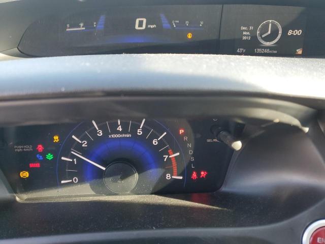 19XFB2F90EE054872 - 2014 HONDA CIVIC EXL შავი ფოტო 9