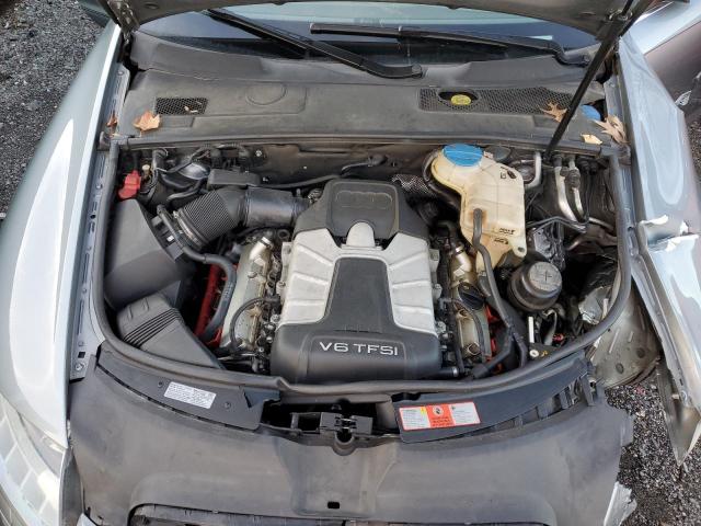 WAUKGAFB8AN014104 - 2010 AUDI A6 PRESTIGE ნაცრისფერი ფოტო 11