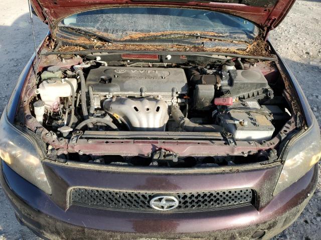 JTKDE3B70A0304907 - 2010 TOYOTA SCION TC 栗色 照片 11