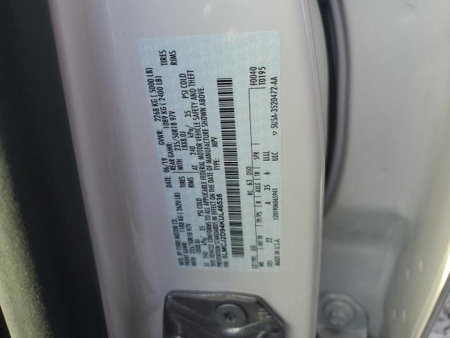 5LMCJ2D94KUL46538 - 2019 LINCOLN MKC SELECT WHITE photo 13