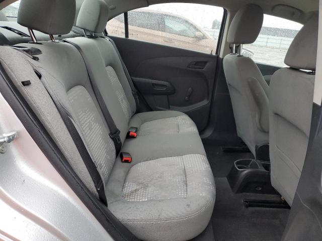 1G1JA5SG2G4143505 - 2016 CHEVROLET SONIC LS SILVER photo 10