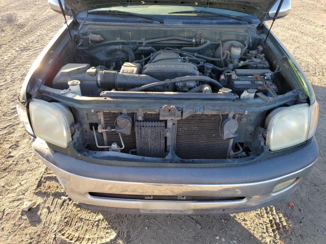 5TBRT341X2S299170 - 2002 TOYOTA TUNDRA ACCESS CAB მწვანე ფოტო 11