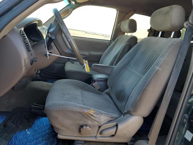 5TBRT341X2S299170 - 2002 TOYOTA TUNDRA ACCESS CAB მწვანე ფოტო 7