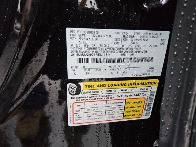 5LMJJ2NG7REL11114 - 2024 LINCOLN NAVIGATOR შავი ფოტო 13