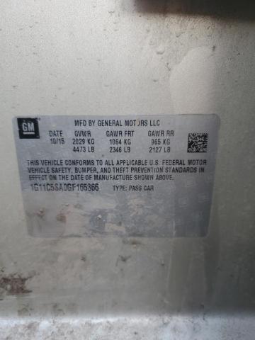 1G11C5SA0GF165366 - 2016 CHEVROLET MALIBU LIM LT 金色 照片 12