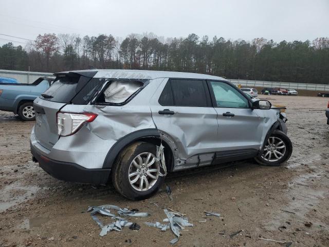 1FM5K8AC8PGB37966 - 2023 FORD EXPLORER POLICE INTERCEPTOR 银色 照片 3