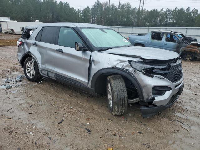 1FM5K8AC8PGB37966 - 2023 FORD EXPLORER POLICE INTERCEPTOR 银色 照片 4