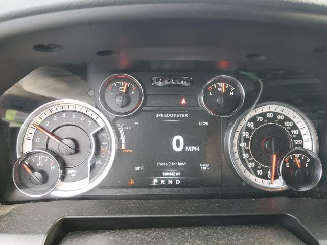 3C6RR7LT9JG227235 - 2018 RAM 1500 SLT BLACK photo 9