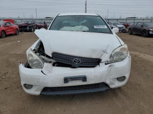 2T1KR32E25C358240 - 2005 TOYOTA COROLLA MA XR WHITE photo 5